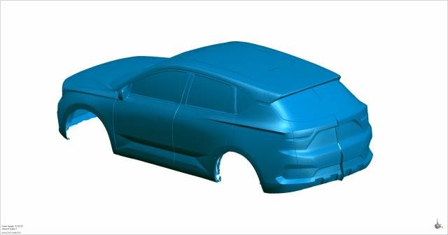 中观zgscan帮您扫一扫点评:汽车油泥模型是汽车造型设计中尤为重要的
