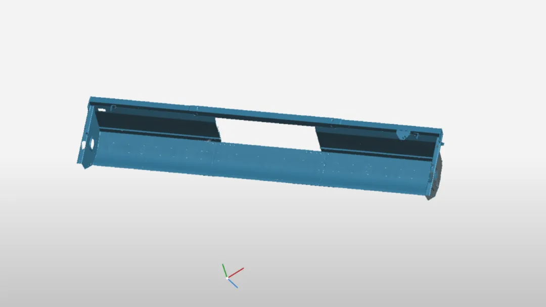 大型焊接结构件3D扫描数据