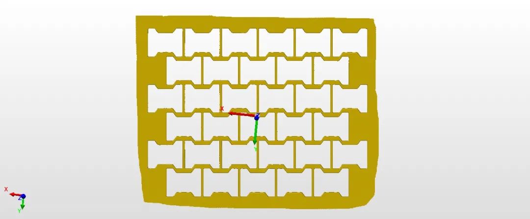 使用AtlaScan扫描工字砖下模