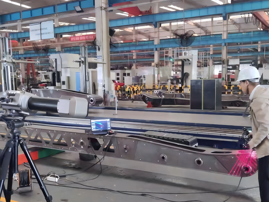 HyperScan应用于大型工程机械装备的质检测量 HyperScan应用于大型工程机械装备的质检测量