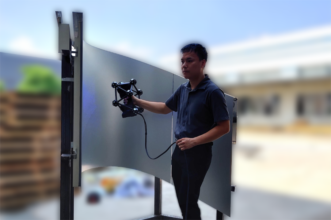 HyperScan应用于大型幕墙预制构件的3D建模和检测 HyperScan应用于大型幕墙预制构件的3D建模和检测