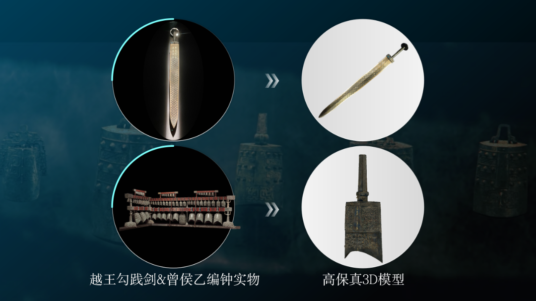 “触手可及”的国宝：越王勾践剑&曾侯乙编钟数字重生